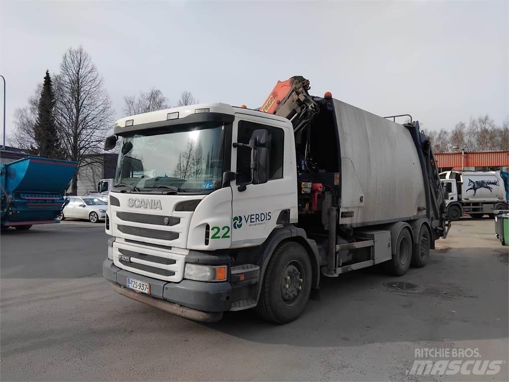 Scania P370 Renovationslastbiler