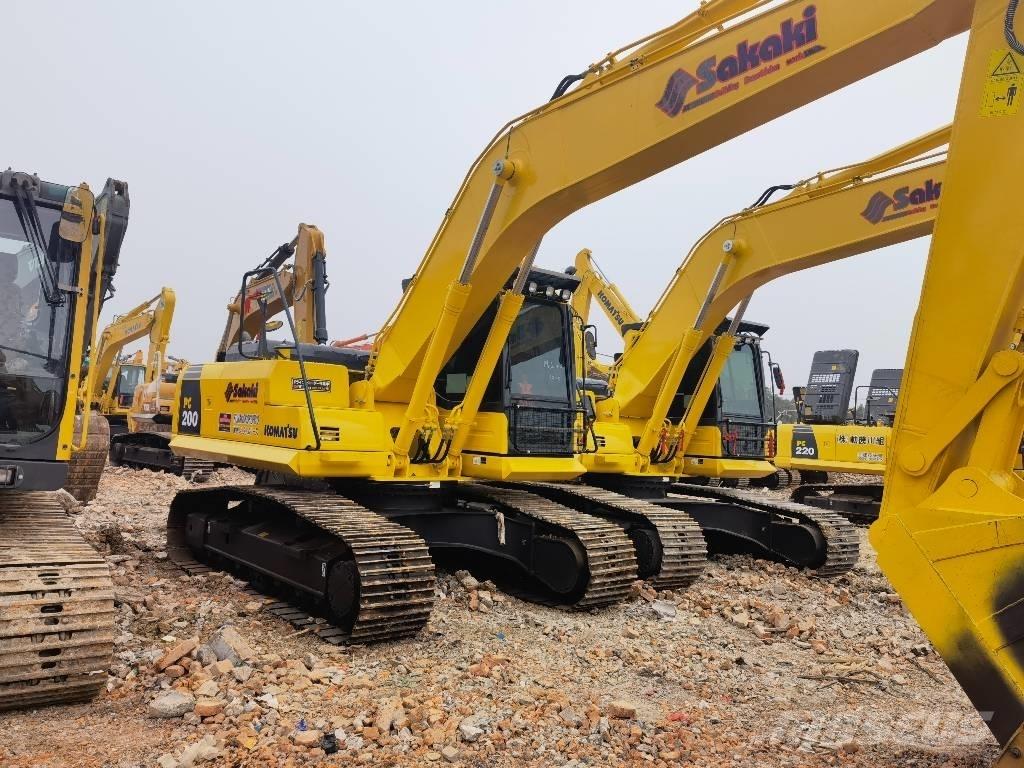 Komatsu pc200-8 Gravemaskiner på larvebånd