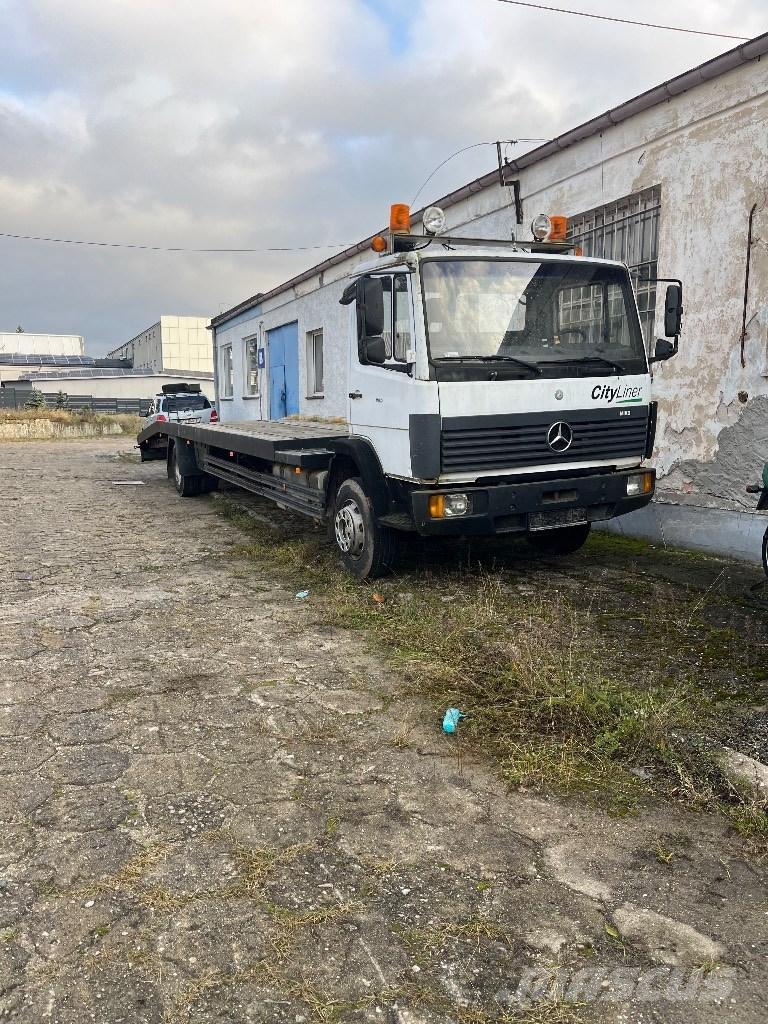 Mercedes-Benz 814 Lastbil med lad/Flatbed