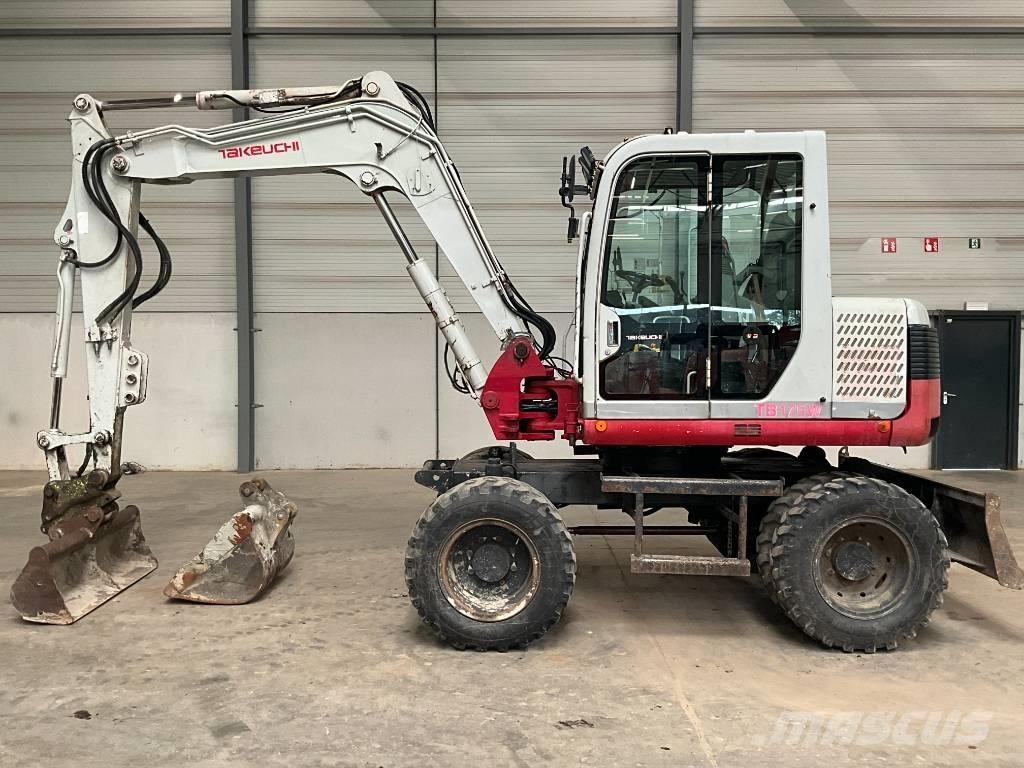 Takeuchi TB 175 W Gravemaskiner på hjul