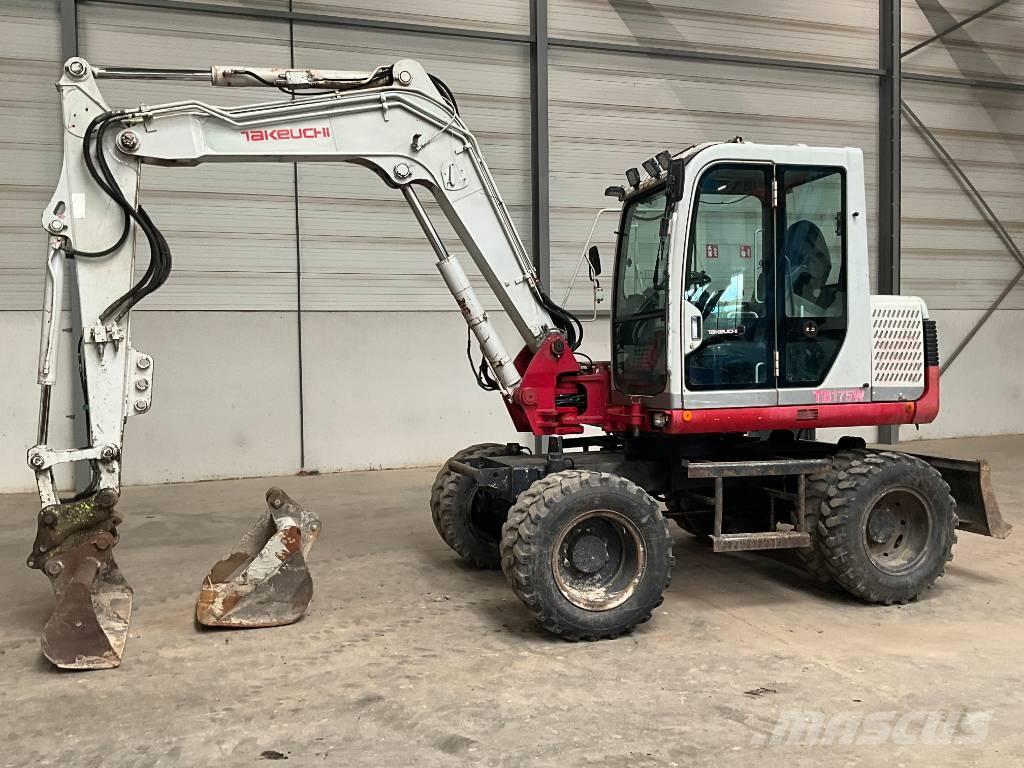 Takeuchi TB 175 W Gravemaskiner på hjul