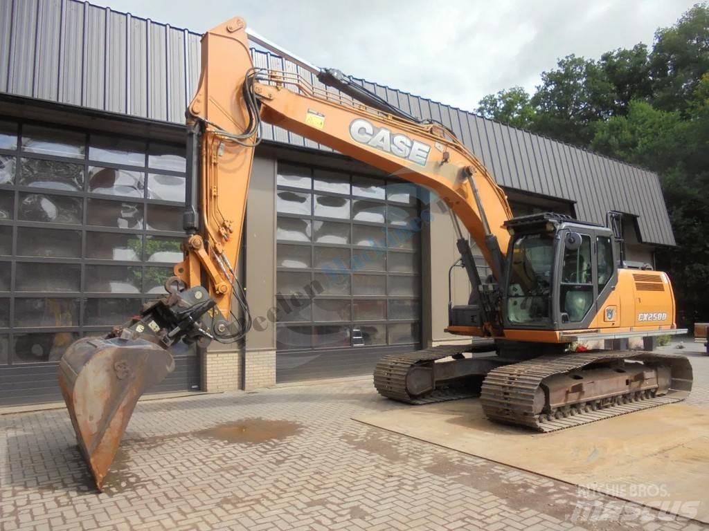 CASE cx 250 D Gravemaskiner på larvebånd