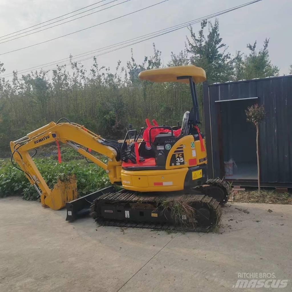 Komatsu PC 35 MR Minigravemaskiner