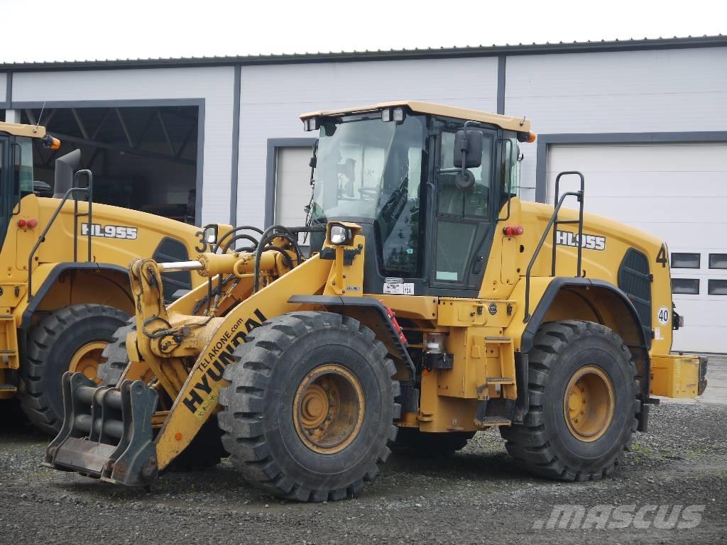 Hyundai HL955 Læssemaskiner på hjul