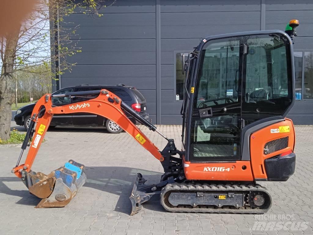 Kubota KX 016-4 Minigravemaskiner