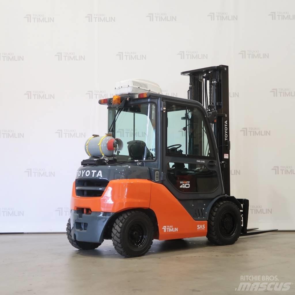 Toyota 8FG35N LPG gaffeltrucks