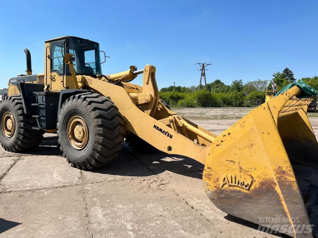 Komatsu WA 480 Læssemaskiner på hjul