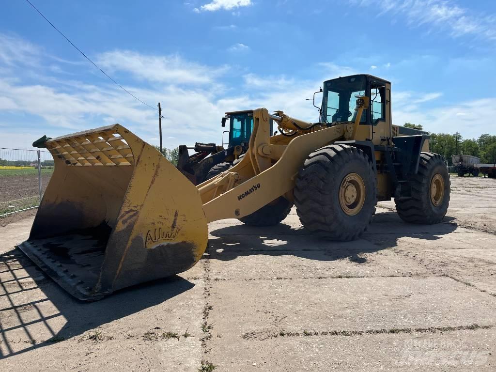 Komatsu WA 480 Læssemaskiner på hjul