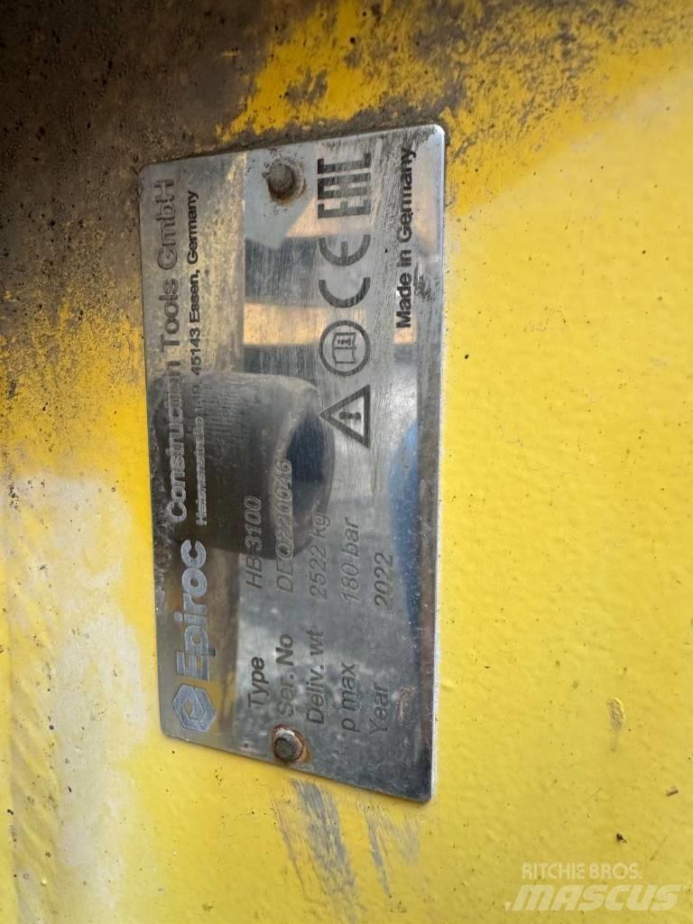 Epiroc HB 3100 Hydraulik / Trykluft hammere