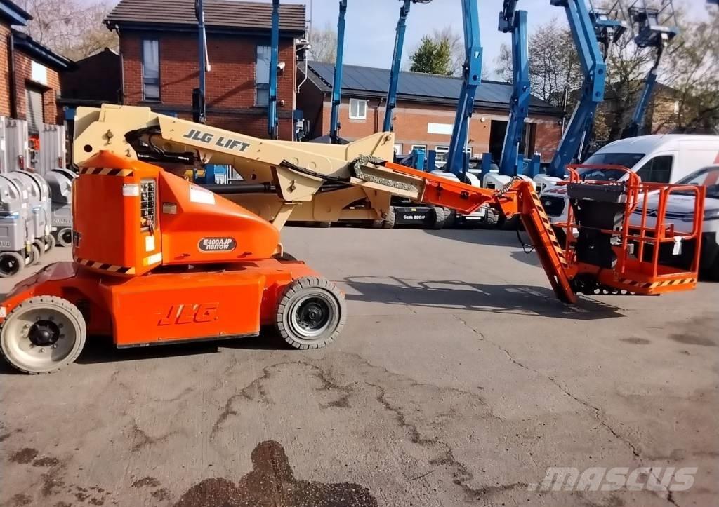 JLG E 400 AJP Bomlifte med knækarm