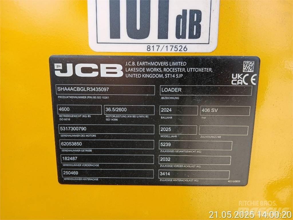JCB 406 Læssemaskiner på hjul