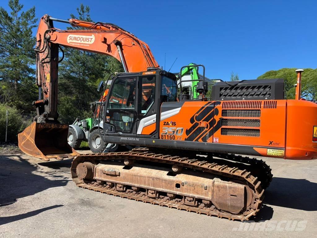 Hitachi ZX350LC-7 Gravemaskiner på larvebånd