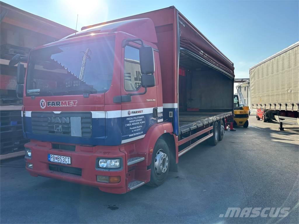 MAN TGM 22.280 Lastbil med lad/Flatbed