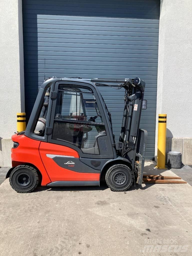 Linde H20T600/1202 LPG gaffeltrucks