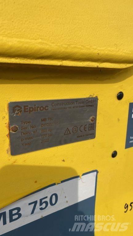 Epiroc MB750 Hydraulik / Trykluft hammere