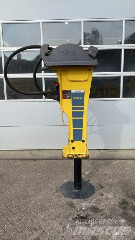 Epiroc MB750 Hydraulik / Trykluft hammere