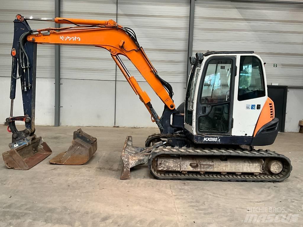 Kubota KX 080-3 Midi-gravemaskiner 7t - 12t