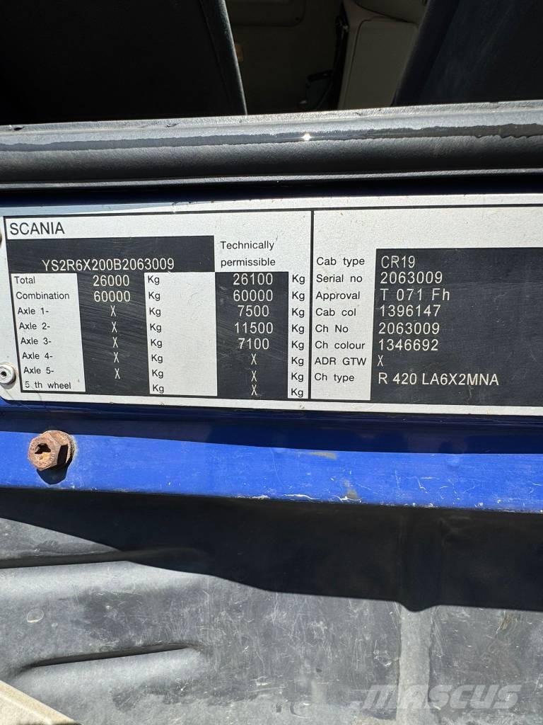 Scania R 420 Trækkere