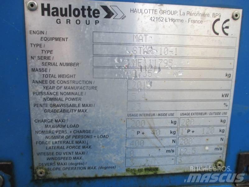 Haulotte Star 10 Søjlelifte