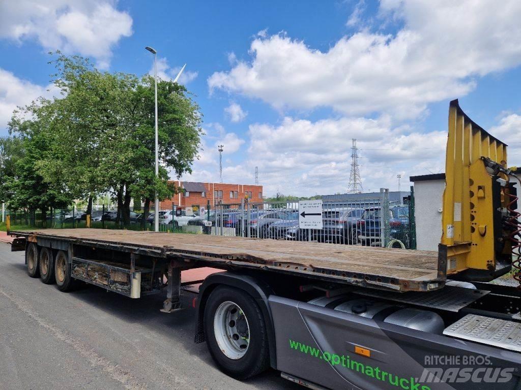 Krone SD 27 Semi-trailer med lad/flatbed
