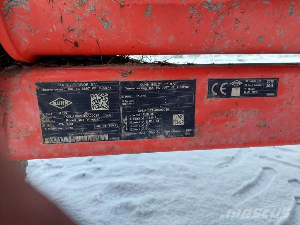 Kuhn RW 1810 3D Pakkemaskiner