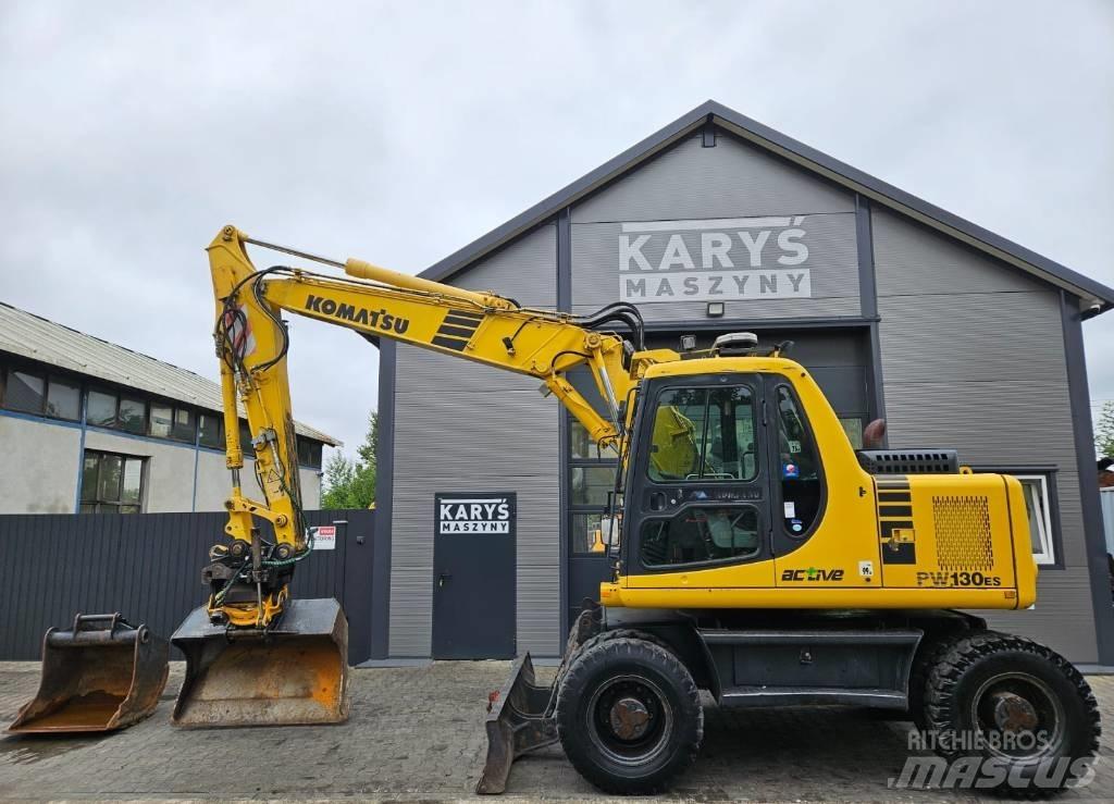 Komatsu PW 130ES-6K Gravemaskiner på hjul