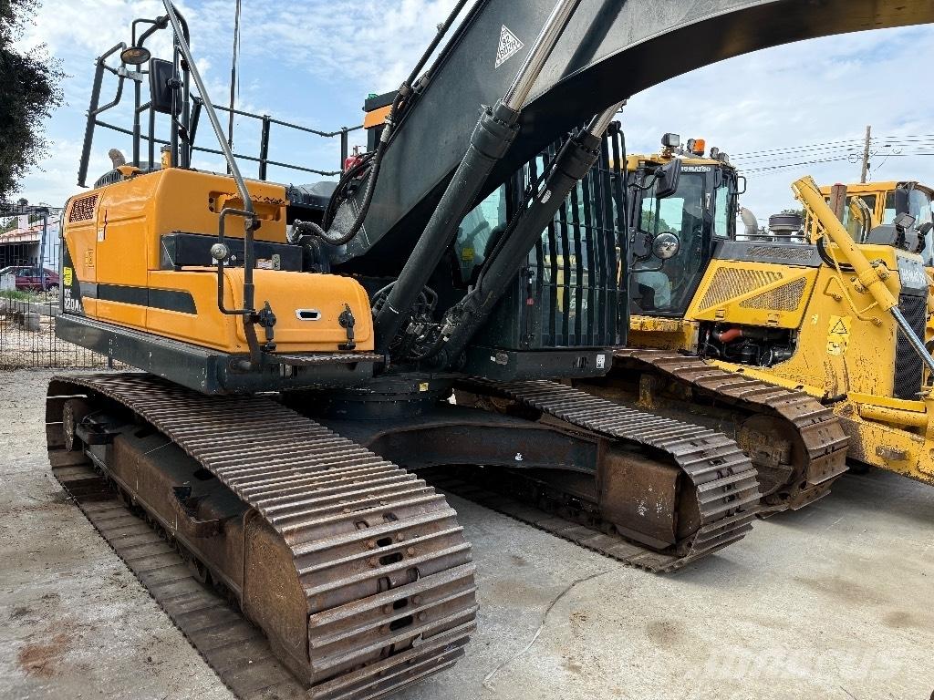 Hyundai HX 220 AL Gravemaskiner på larvebånd