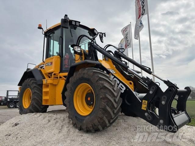 JCB 413 S Læssemaskiner på hjul