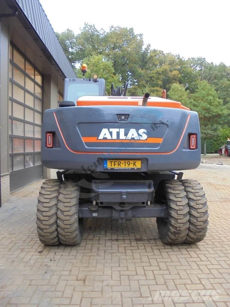 Atlas 150W Gravemaskiner på hjul