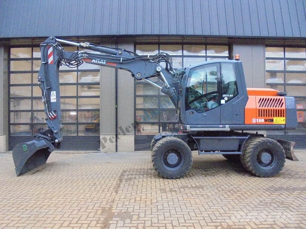 Atlas 150W Gravemaskiner på hjul