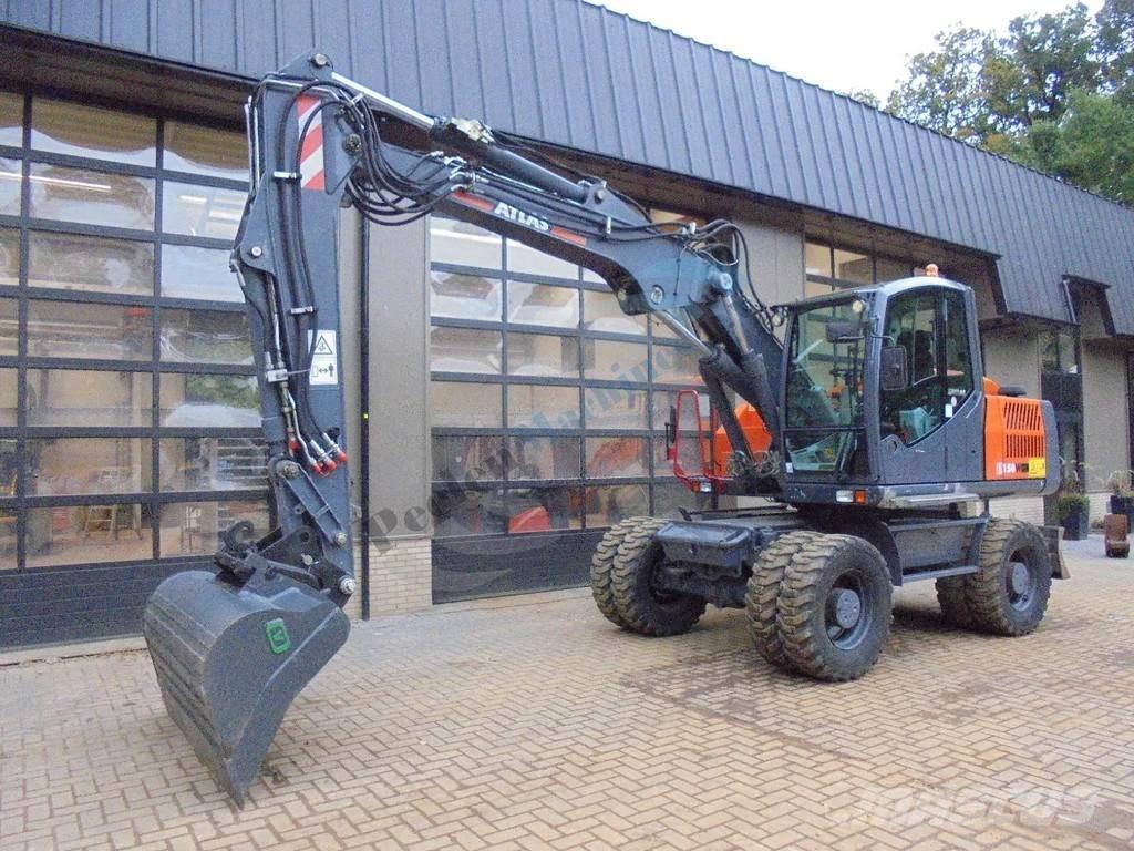 Atlas 150W Gravemaskiner på hjul