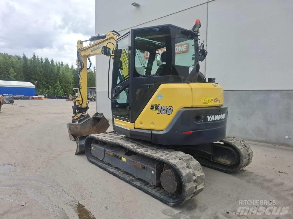 Yanmar SV 100-2A Midi-gravemaskiner 7t - 12t