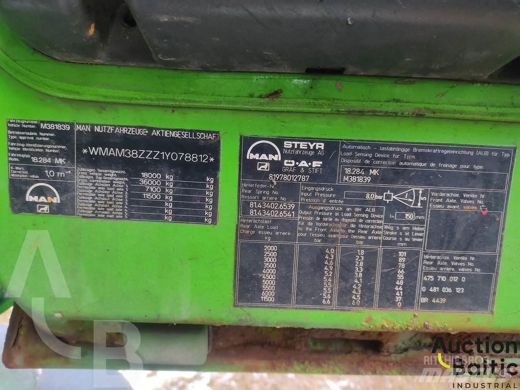 MAN 18.284 Skip loader