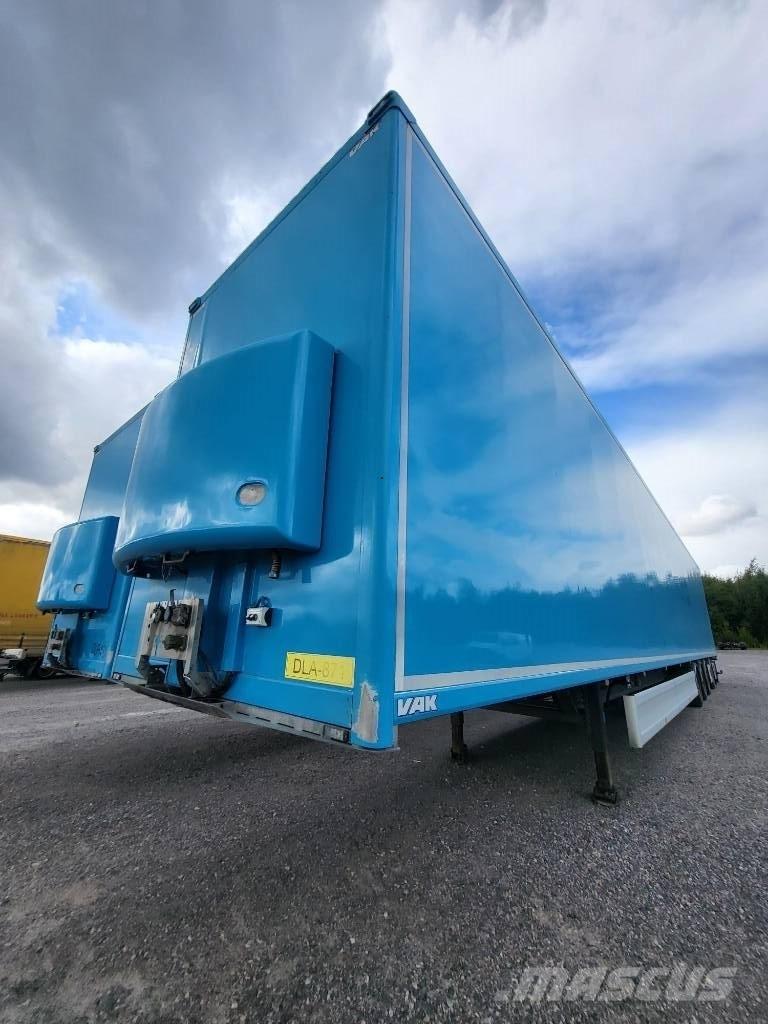 VAK BOX HCT Semi-trailer med fast kasse