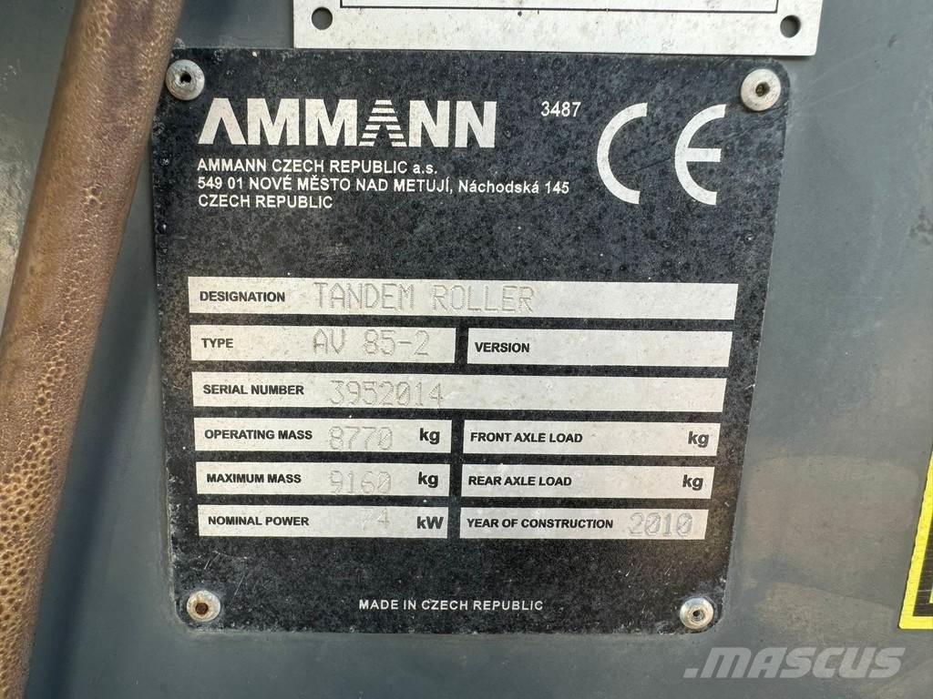 Ammann AV85-2 Enkelt tromle