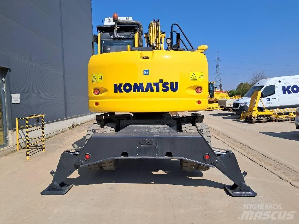 Komatsu PW148-10 Gravemaskiner på hjul