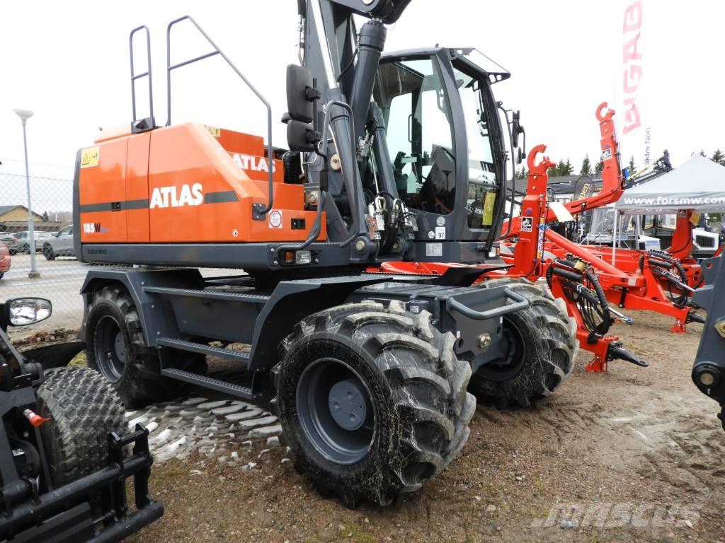 Atlas 185W Gravemaskiner på hjul