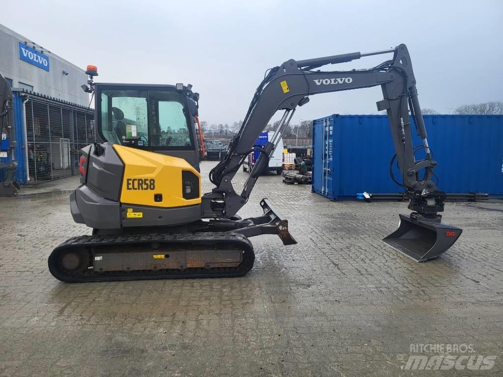Volvo ECR58F Midi-gravemaskiner 7t - 12t
