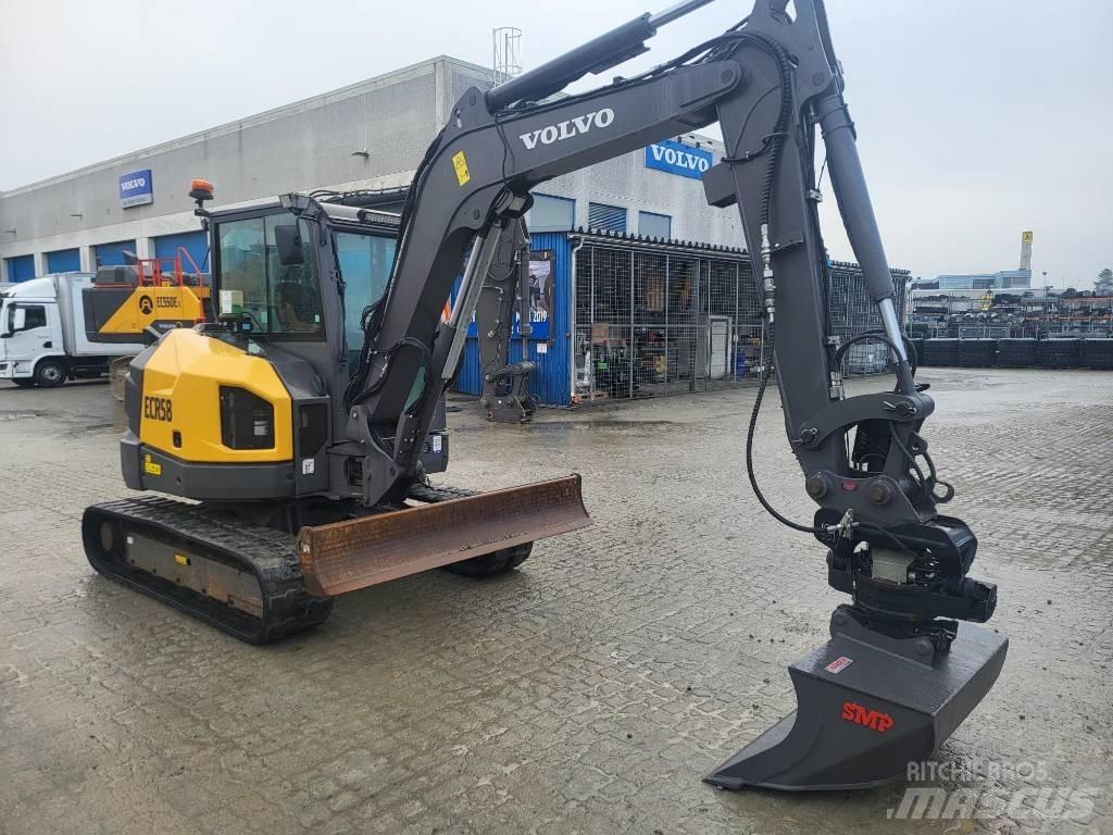 Volvo ECR58F Midi-gravemaskiner 7t - 12t