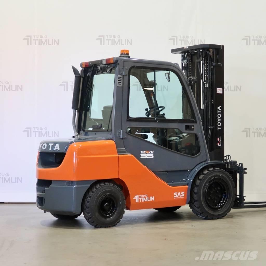 Toyota 02-8FDJF35 Diesel gaffeltrucks