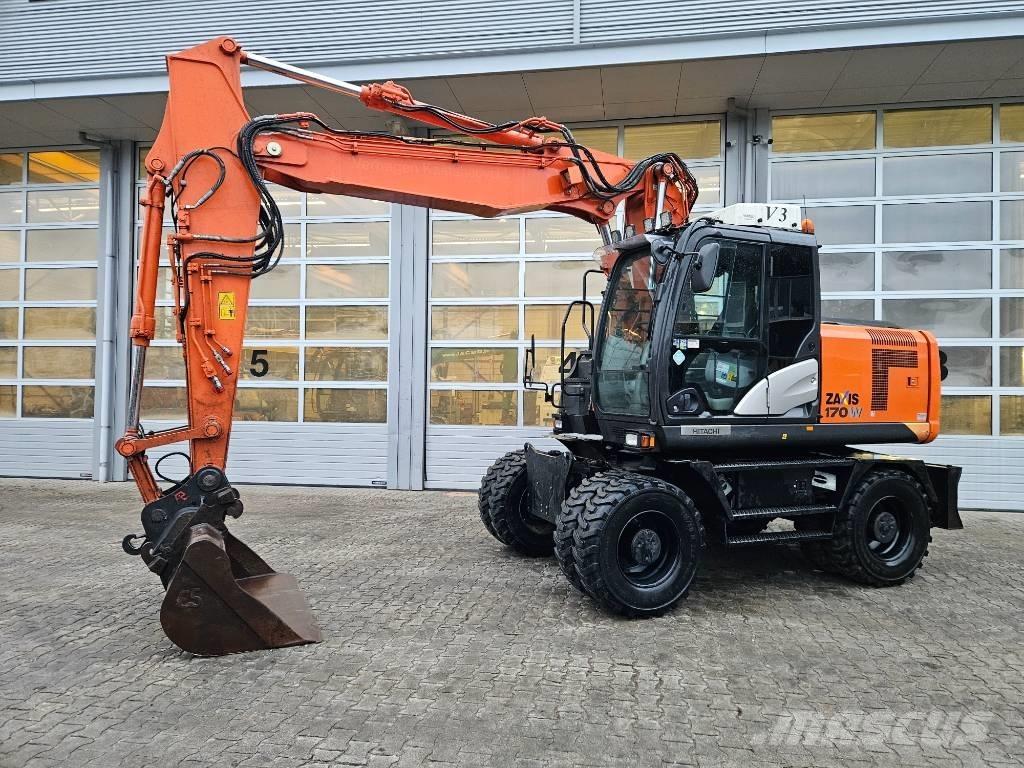 Hitachi ZX170W-5 Gravemaskiner på hjul