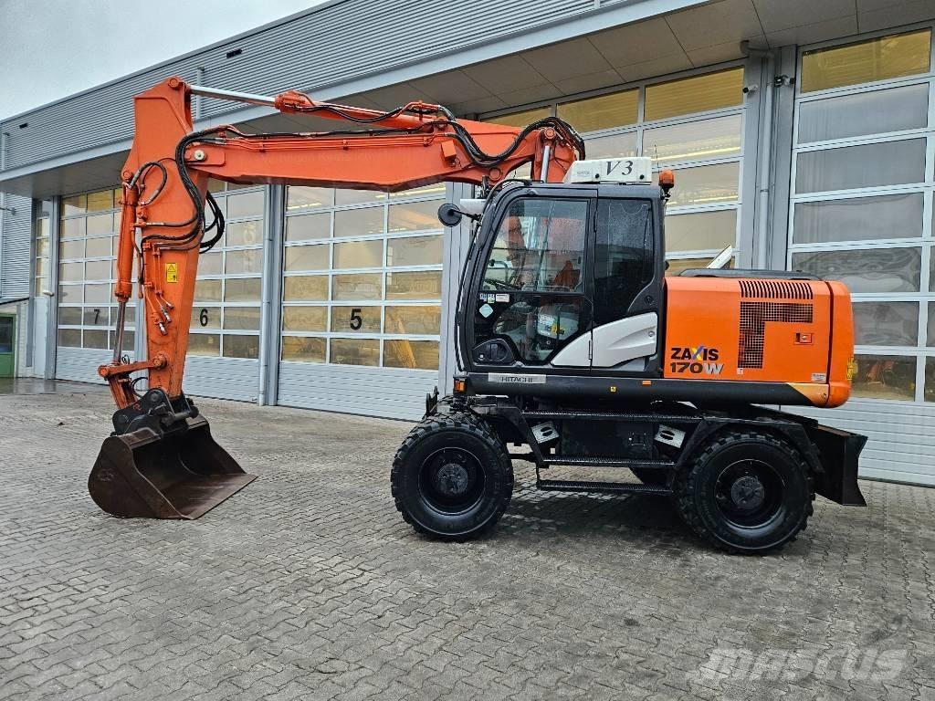 Hitachi ZX170W-5 Gravemaskiner på hjul