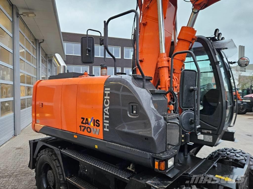 Hitachi ZX170W-5 Gravemaskiner på hjul