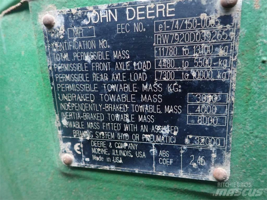John Deere 7920 Traktorer