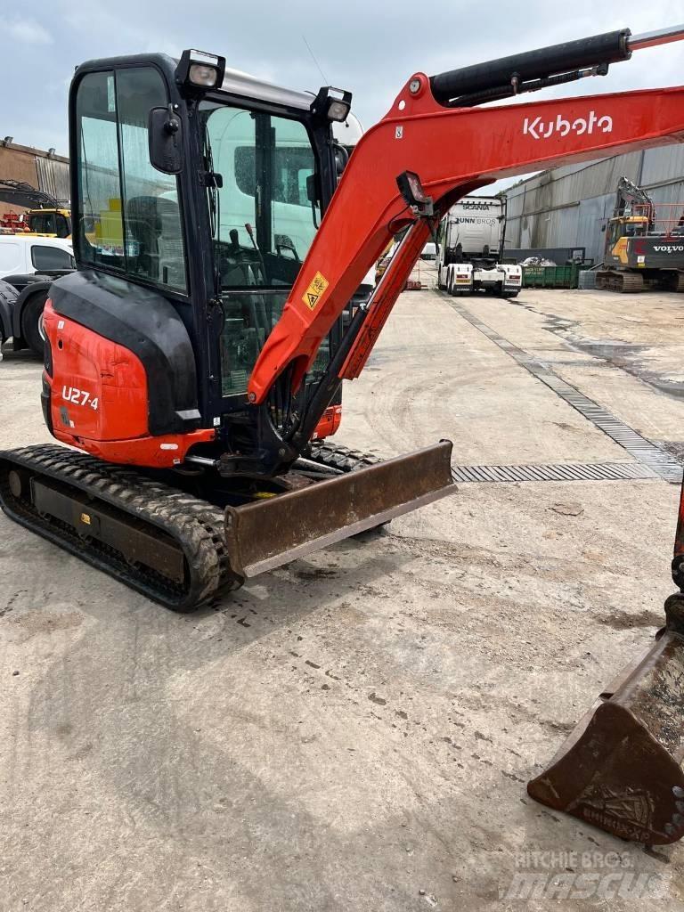 Kubota U 27-4 Minigravemaskiner