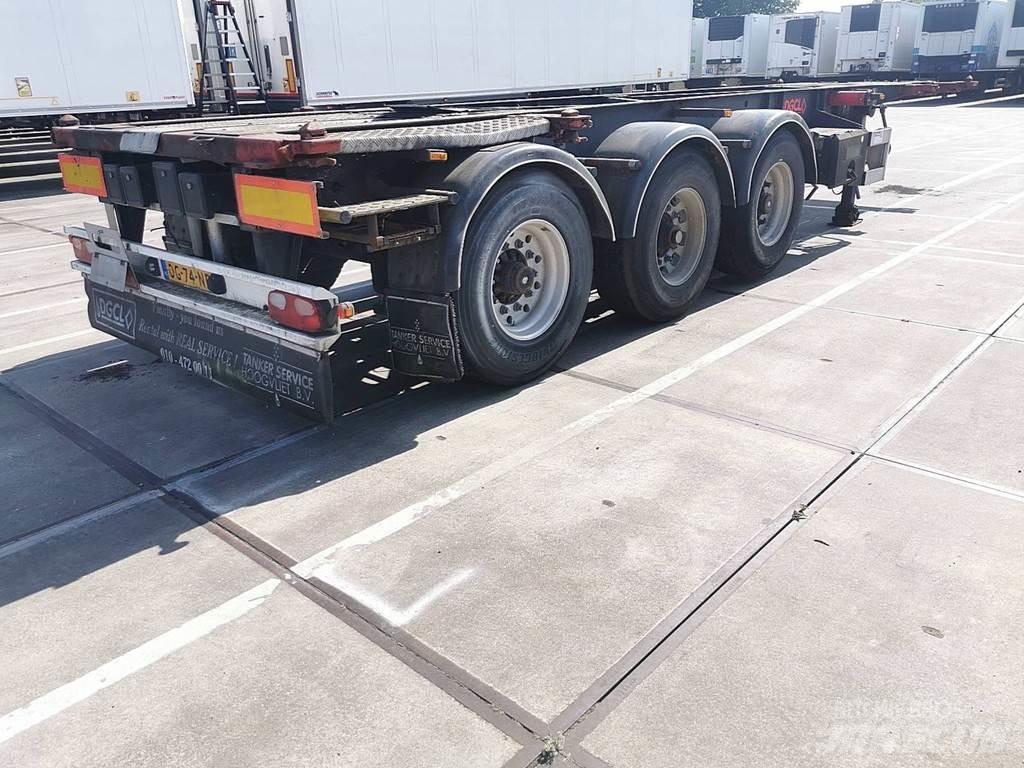 Van Hool 3B2015 Semi-trailer med containerramme