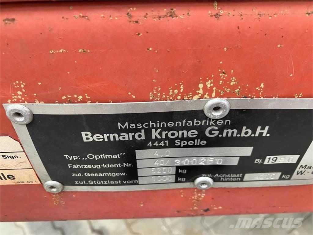 Krone Optimat 4.0 Gødningsspreder