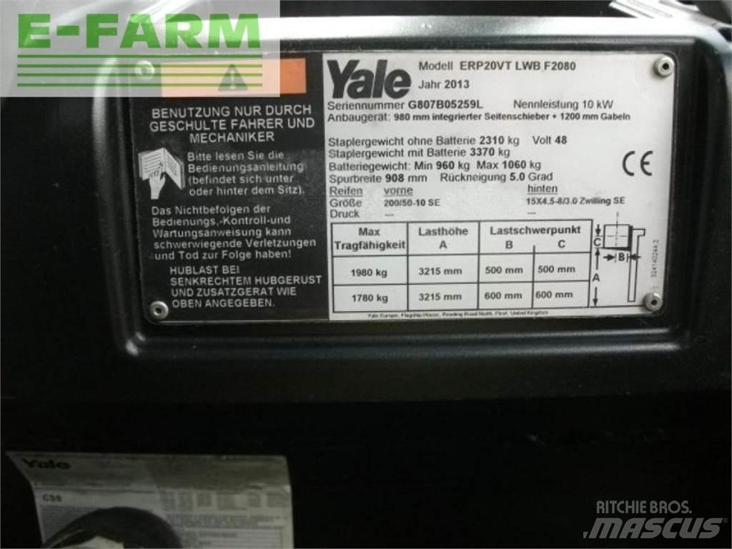 Yale erp 20 vt lwb Gaffeltrucks - andre