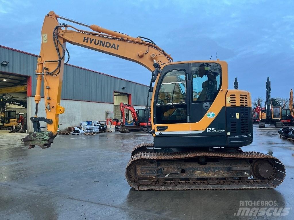Hyundai R125LCR-9A Gravemaskiner på larvebånd