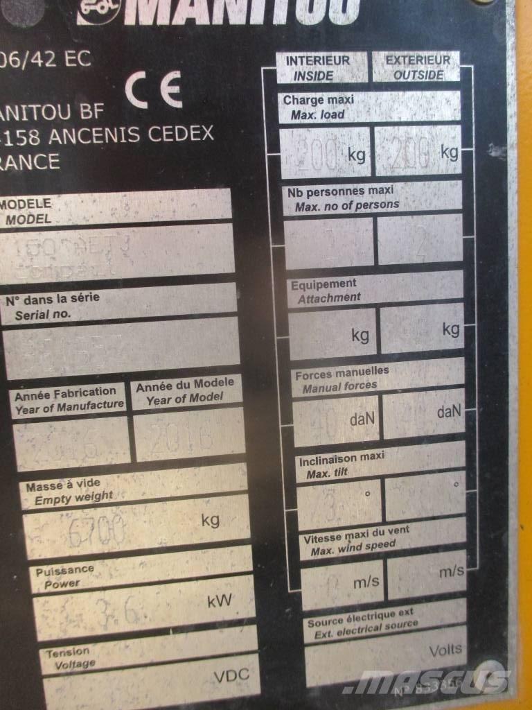 Manitou 150 AET JC Bomlifte med knækarm